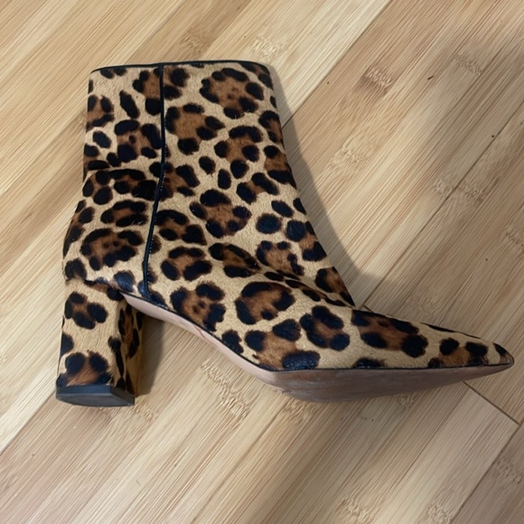 J Crew calf hair pointy ankle boots - Picture 3 of 5